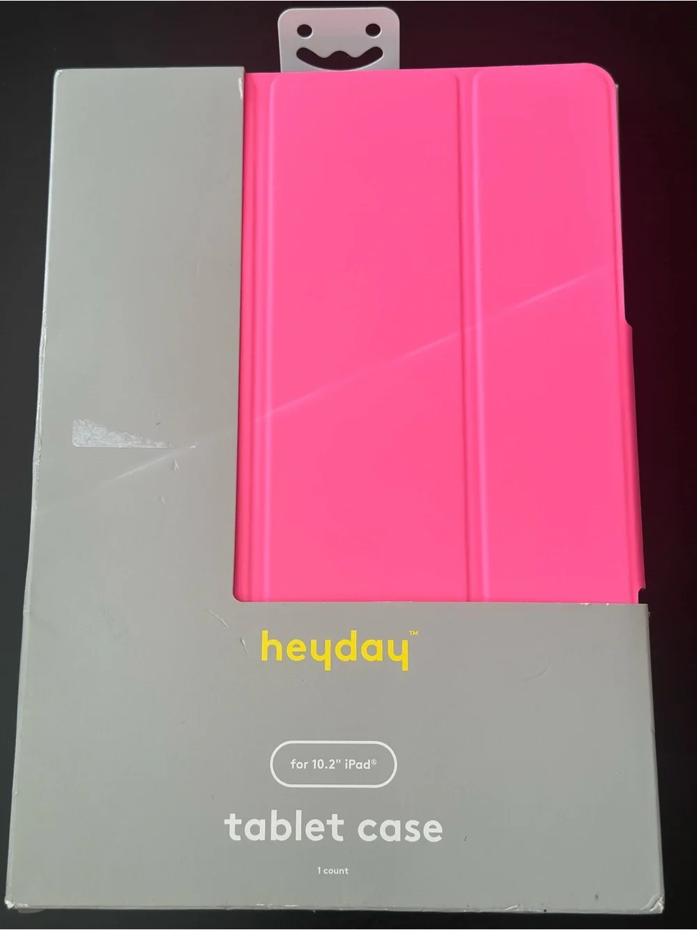 heyday Hot Pink Tri-Fold Tablet Case